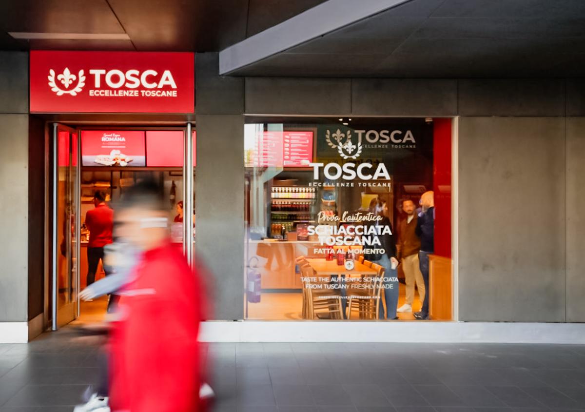 A Roma Tiburtina arriva il gusto inconfondibile di Tosca!