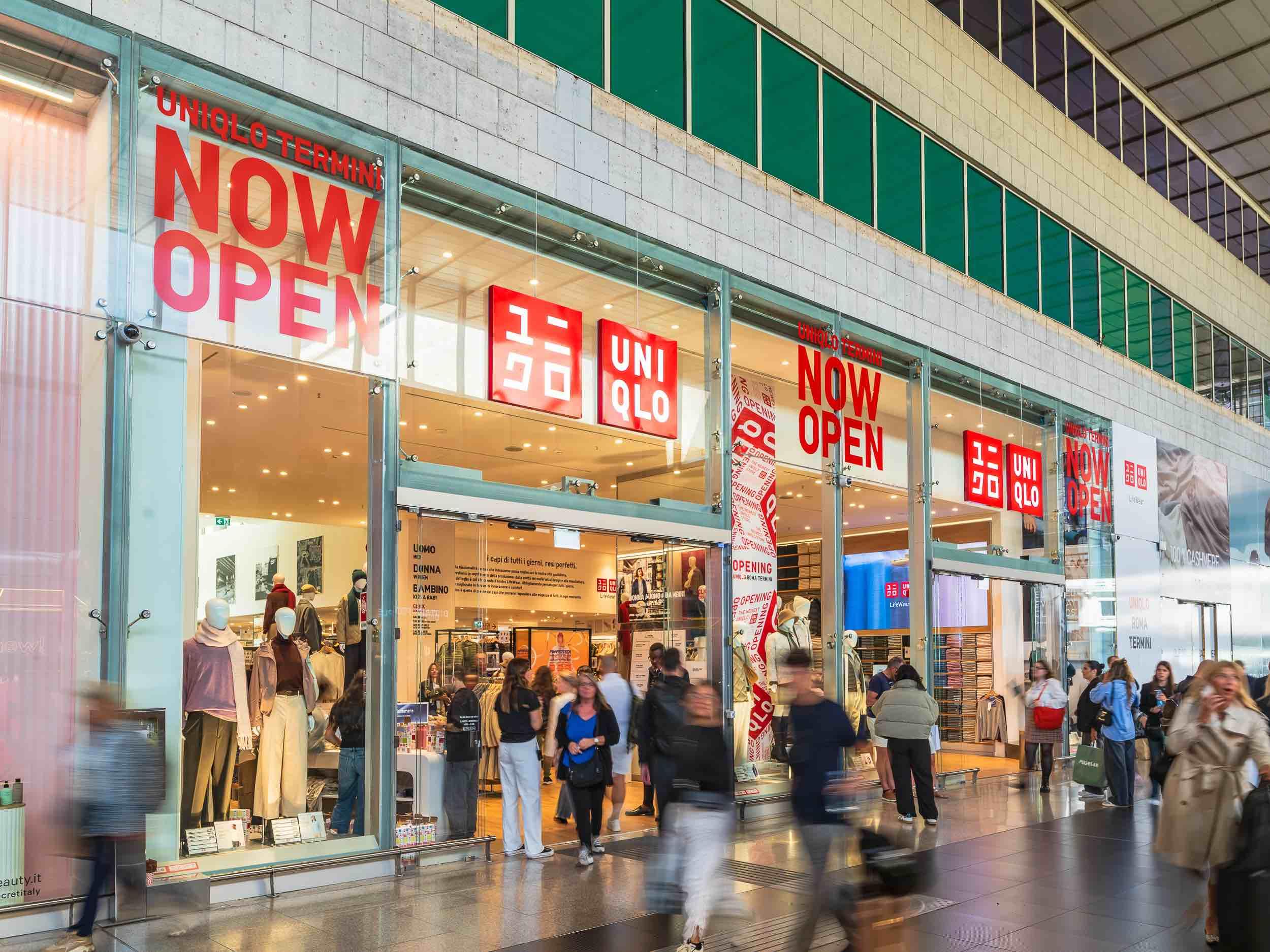 Diamo il benvenuto a UNIQLO a Roma Termini!